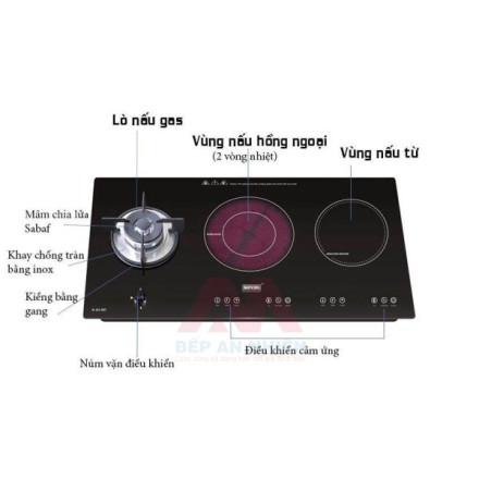 Top 5 Bếp Điện Từ Hỗn Hợp Kiêm Gas/Hồng Ngoại Bán Chạy Đáng Mua